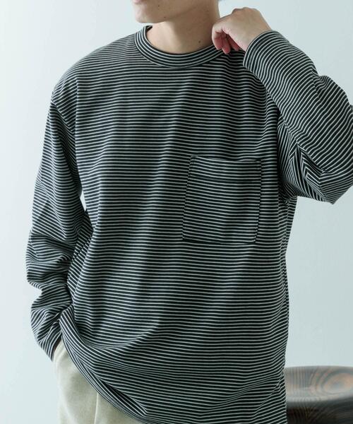 ITEMS URBANRESEARCH（アイテムズ アーバンリサーチ）の「発熱機能 クルーネックカットソー（Tシャツ/カットソー・メンズ・モカ/ホワイト/ブラック/その他1・LARGE/MEDIUM/SMALL）」の13枚目の写真