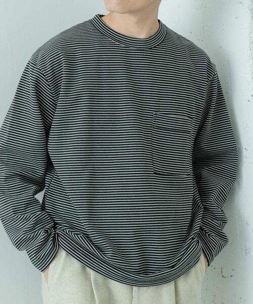 ITEMS URBANRESEARCH（アイテムズ アーバンリサーチ）の「発熱機能 クルーネックカットソー（Tシャツ/カットソー・メンズ・モカ/ホワイト/ブラック/その他1・LARGE/MEDIUM/SMALL）」の14枚目の写真