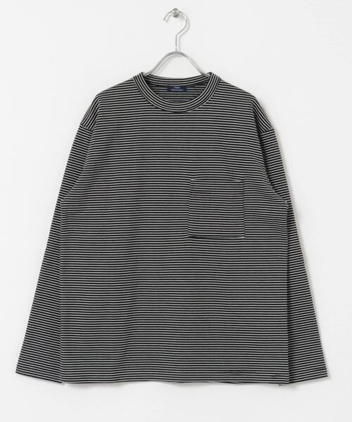 ITEMS URBANRESEARCH（アイテムズ アーバンリサーチ）の「発熱機能 クルーネックカットソー（Tシャツ/カットソー・メンズ・モカ/ホワイト/ブラック/その他1・LARGE/MEDIUM/SMALL）」の19枚目の写真