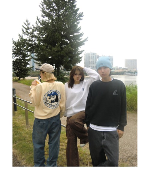 centimeter(センチメーター)の「circle logo sweat(スウェット・メンズ・杢グレー/ブラック/アイボリー・MEDIUM/LARGE/X-LARGE)」の15枚目の写真