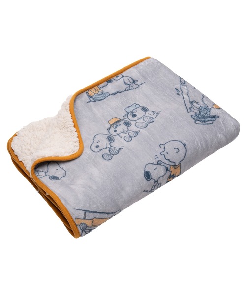 スヌーピー　ブランケット スヌーピー クッションインブランケット (PEANUTS 75TH GANG)