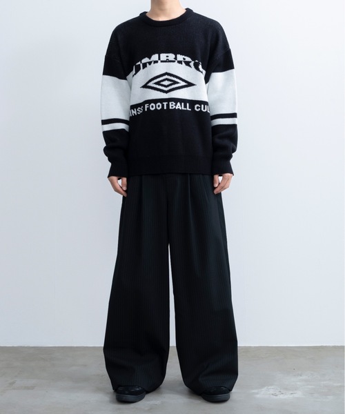 【Lサイズ】UMBRO × SINSS / オーバーサイズニット sinss UMBRO × SINSS オーバーサイズニットL 完売サイズ