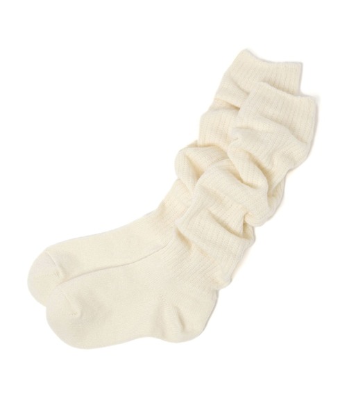 LOWRYS FARM（ローリーズファーム）の「ルーズソックス　 211590（ソックス/靴下・レディース・ホワイト/ブラック/グレー・FREE）」の2枚目の写真