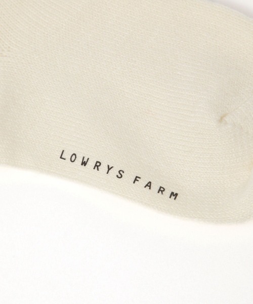 LOWRYS FARM（ローリーズファーム）の「ルーズソックス　 211590（ソックス/靴下・レディース・ホワイト/ブラック/グレー・FREE）」の10枚目の写真