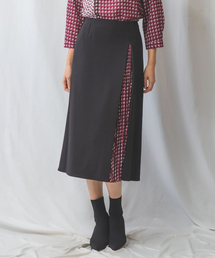 NARACAMICIE（ナラカミーチェ）の「【NARACAMICIE】【セットアップ対応】幾何柄隠しプリーツスカート（スカート）」