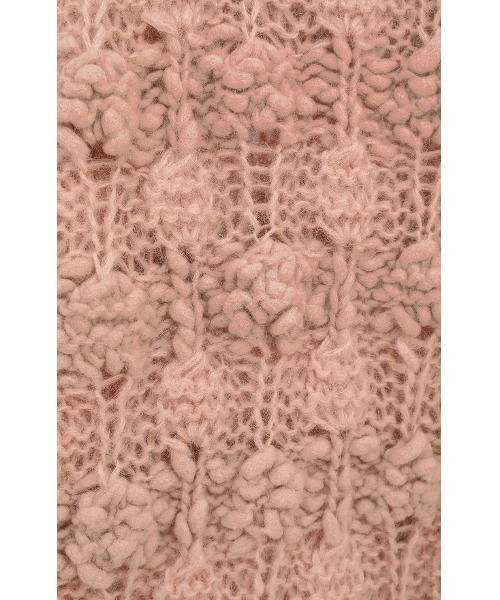 CLANE（クラネ）の「CLANE/クラネ/BUMPY OVER V NECK KNIT TOPS（ニット/セーター・レディース・アイボリー/ブラック/ピンク・1）」の18枚目の写真