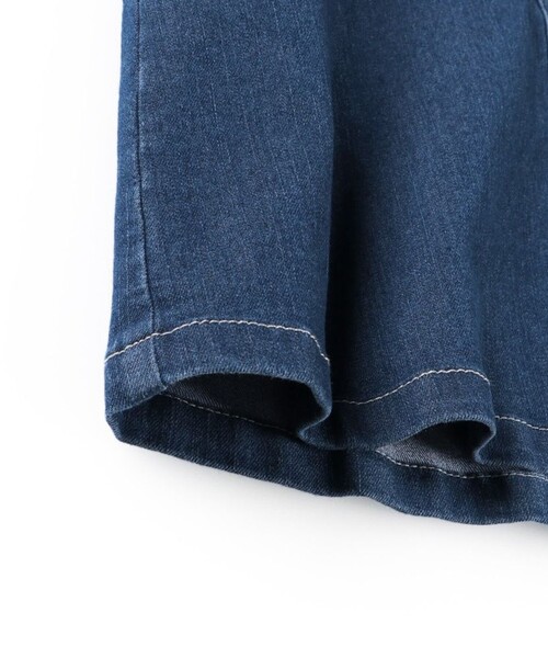 EDWIN（エドウィン）の「【Ou? by EDWIN】襟リボン付きデニムワンピース（ワンピース・キッズ・ブルー・90/140/110/100/150/120/130）」の9枚目の写真