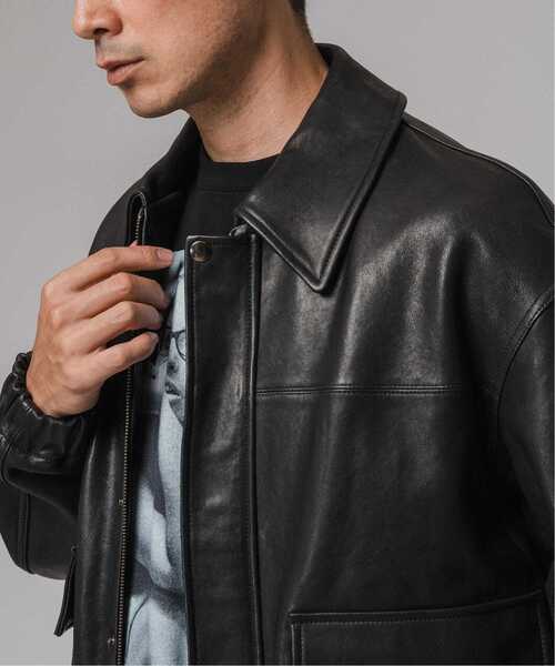 EDIFICE(エディフィス)の「《再入荷》A2 レザーショートブルゾン EDIFICE(エディフィス)の「《再入荷》A2 レザーショートブルゾン