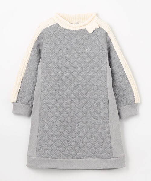 【110-140㎝】ダイヤキルト ワンピース（ワンピース）｜組曲（クミキョク）