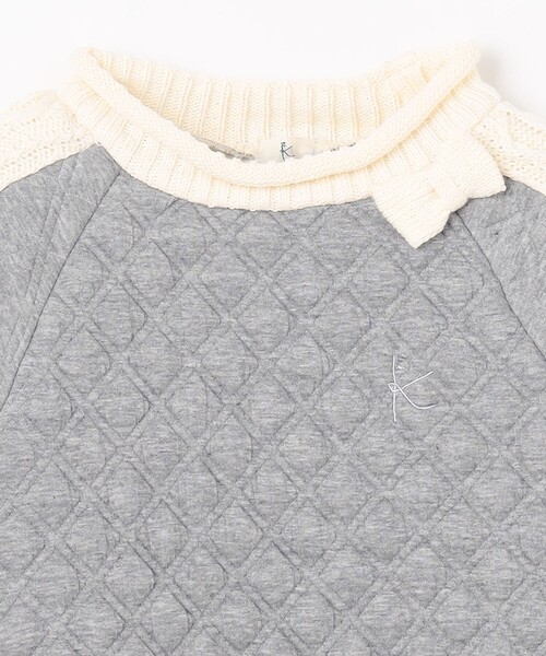 【110-140㎝】ダイヤキルト ワンピース（ワンピース）｜組曲（クミキョク）