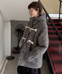 LONSLAN（ロンスラン）の「ミックスウールダッフルコート LON24a127（ダッフルコート）」