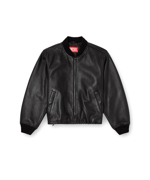 DIESEL(ディーゼル)の「ウィメンズ レザージャケット L-ILYAN(ブルゾン・レディース・ブラック・40/38)」の5枚目の写真