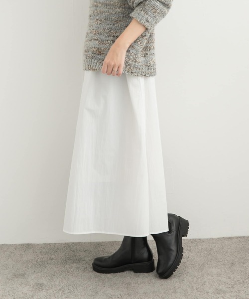 URBAN RESEARCH DOORS（アーバンリサーチドアーズ）の「ニットベストレイヤードワンピース（ワンピース・レディース・グレー/ブラック・MEDIUM）」の15枚目の写真