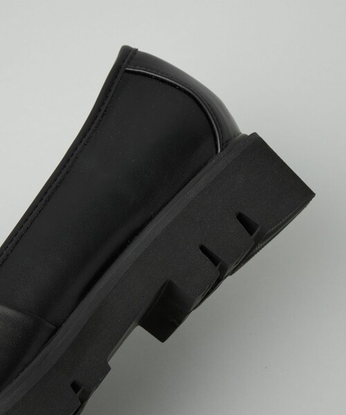 CITEN（シテン）の「＜CITEN＞ボリュームソールローファー（ローファー・レディース・ブラック・L/M/S）」の13枚目の写真