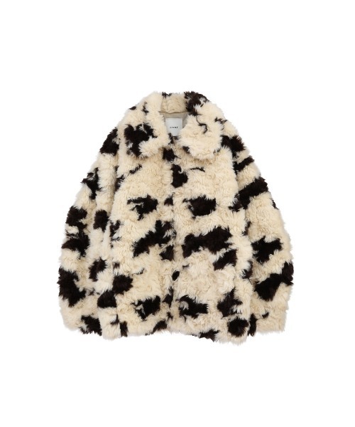 ジャケット・アウター CLANE COW BOA BLOUSON CLANE - 牛柄ボアブルゾン - COW BOA BLOUSON | ADDICT WEB SHOP