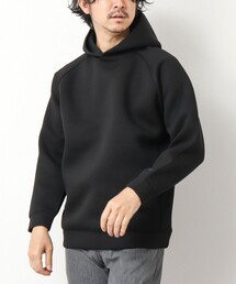 NOLLEY’S | 抗菌防臭・保温DRYクジラ刺繍ダンボールニットプルパーカー(パーカー)