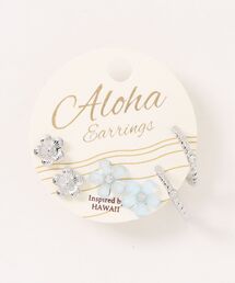 【Kahiko】プルメリアセットピアス