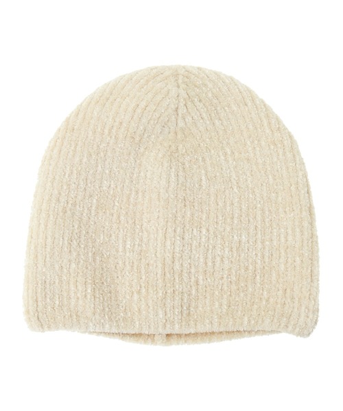 Green　Parks（グリーンパークス）の「・ラメニットキャップ（ニットキャップ/ビーニー・レディース・ボルドー/チャコールグレー/アイボリー/ブラック・FREE）」の2枚目の写真