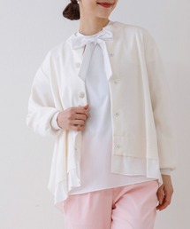 Sono（ソーノ）の「【新作 2/13発売】【SONO/ソーノ】オーナメントパール　ムショワールカーディガン（ニット/セーター）」