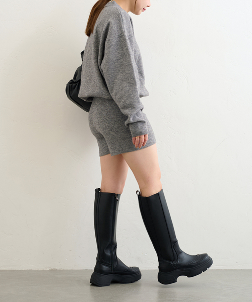 Spick & Span ロングベスト 大きいサイズ ロングベスト(共布ベルト付) シックスタイル 通販