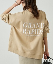 2WAYロゴスウェット