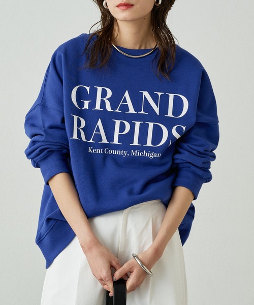 セール】2WAYロゴスウェット（Tシャツ/カットソー