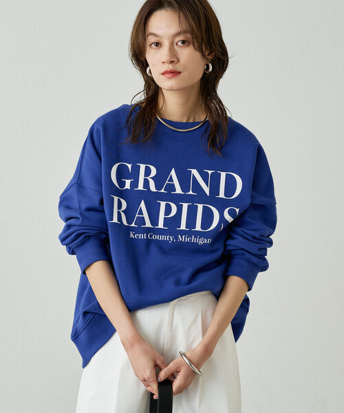 新品　Loungedress バックロゴシャツブルゾン　ホワイト　ラウンジドレス 新品 Loungedress バックロゴシャツブルゾン ホワイト ラウンジ
