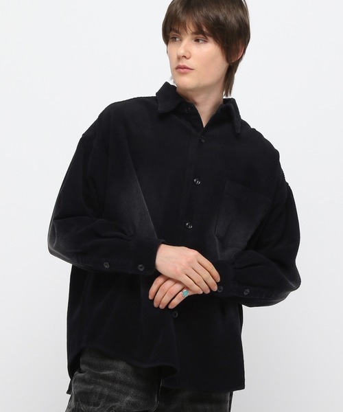 【セール】3.3 Field Trip／コーデュロイウォッシュシャツ（シャツ/ブラウス）｜3.3 Field Trip （3.3フィールドトリップ）