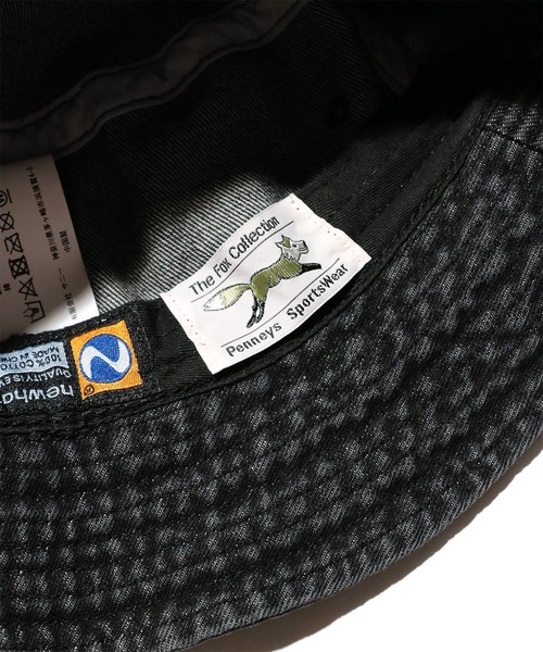 PENNEYS（ぺニーズ）の「THE FOX BUCKET HAT（ハット・メンズ・インディゴブルー/ブラック/サックスブルー・FREE）」の8枚目の写真