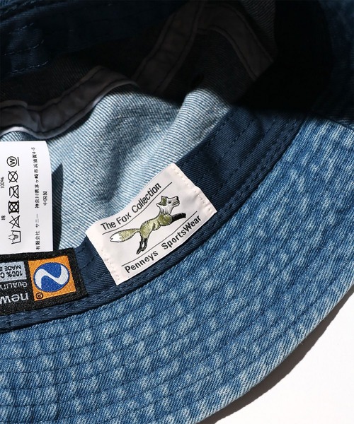 PENNEYS（ぺニーズ）の「THE FOX BUCKET HAT（ハット・メンズ・インディゴブルー/ブラック/サックスブルー・FREE）」の16枚目の写真