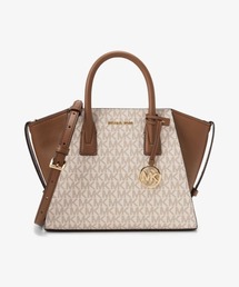 MICHAEL KORS（マイケルコース）の「AVRIL レザー サッチェル スモール - MKシグネチャー（ハンドバッグ）」