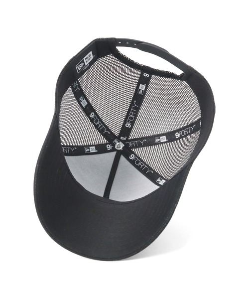 NEW ERA(ニューエラ)の「ニューエラキッズ メッシュキャップ YOUTH9FORTYA-FRAME ボックスロゴ(キャップ・キッズ・ブラック系/ブラック・52-56cm)」の6枚目の写真