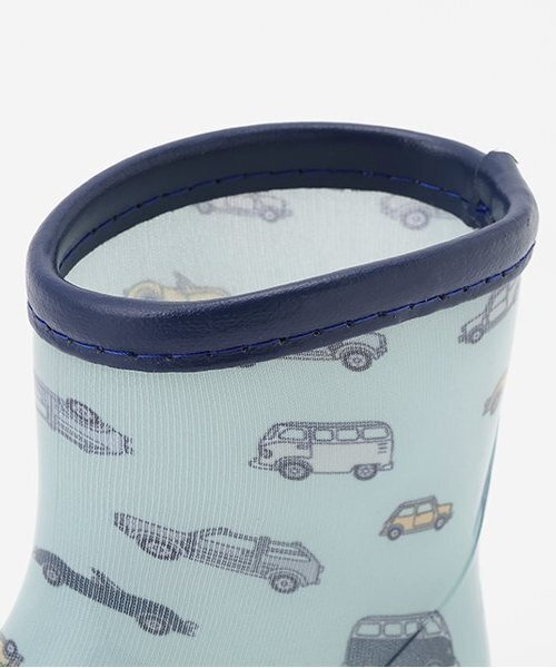 petit main（プティマイン）の「総柄レインブーツ（レインシューズ・キッズ・ライトグリーン/カラフル/ライトピンク/ラベンダー・15cm/19cm/14cm/18cm/17cm/16cm）」の7枚目の写真