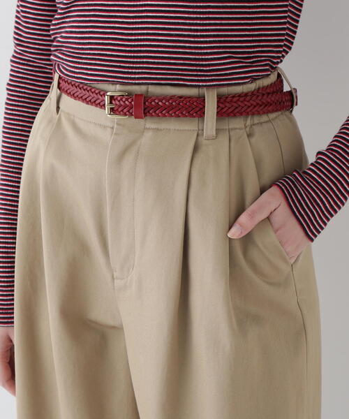 human woman（ヒューマンウーマン）の「◆メッシュベルト（ベルト・レディース・ブラック/レッド/シルバー・FREE）」の6枚目の写真