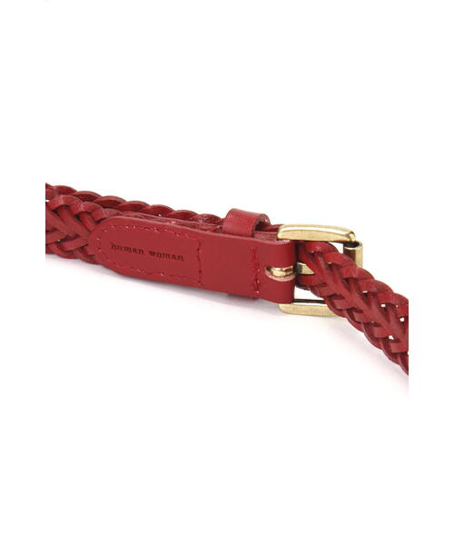 human woman（ヒューマンウーマン）の「◆メッシュベルト（ベルト・レディース・ブラック/レッド/シルバー・FREE）」の10枚目の写真