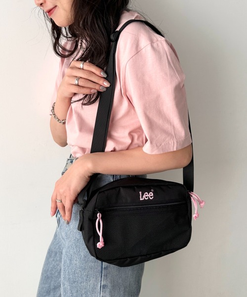 Lee(リー)の「Lee/リー 推し活 ヨコ ショルダーバッグ/メッシュポケット(ショルダーバッグ・レディース・ピンク/パープル/ブルー/シルバー/ブラック・FREE)」の22枚目の写真