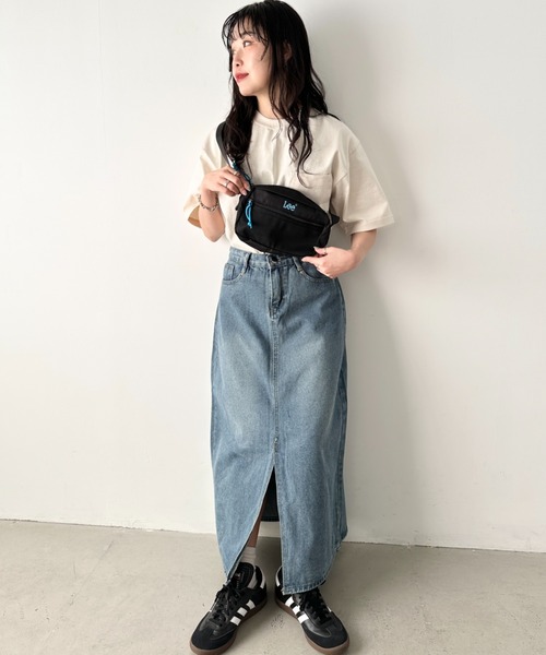 Lee(リー)の「Lee/リー 推し活 ヨコ ショルダーバッグ/メッシュポケット(ショルダーバッグ・レディース・ピンク/パープル/ブルー/シルバー/ブラック・FREE)」の16枚目の写真