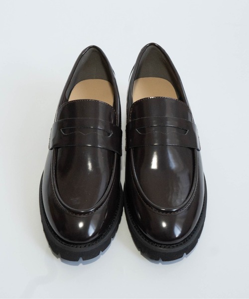 Fabby fabby（ファビィーファビィー）の「厚底ローファー（ローファー・レディース・ブラック系その他/ブラック/ベージュ/ブラウン・LARGE/MEDIUM/SMALL）」の16枚目の写真