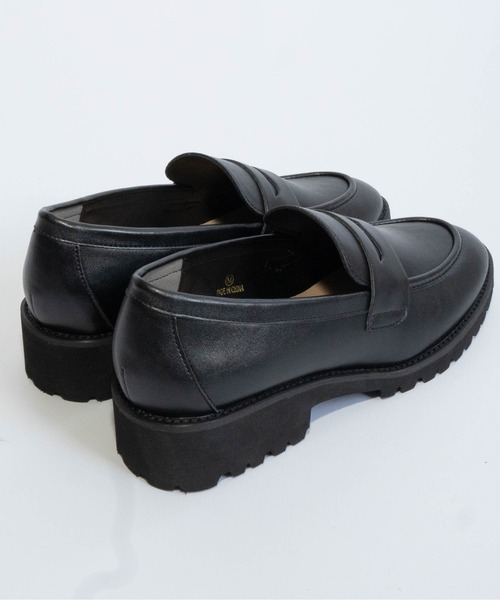 Fabby fabby（ファビィーファビィー）の「厚底ローファー（ローファー・レディース・ブラック系その他/ブラック/ベージュ/ブラウン・LARGE/MEDIUM/SMALL）」の14枚目の写真
