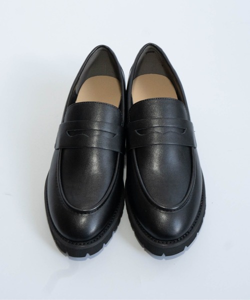 Fabby fabby（ファビィーファビィー）の「厚底ローファー（ローファー・レディース・ブラック系その他/ブラック/ベージュ/ブラウン・LARGE/MEDIUM/SMALL）」の12枚目の写真