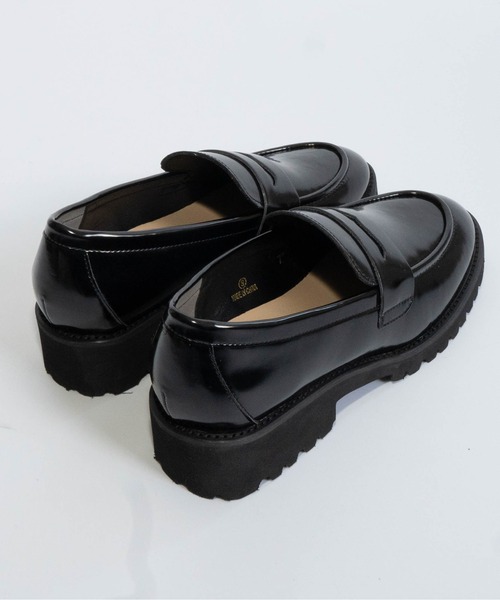 Fabby fabby（ファビィーファビィー）の「厚底ローファー（ローファー・レディース・ブラック系その他/ブラック/ベージュ/ブラウン・LARGE/MEDIUM/SMALL）」の10枚目の写真