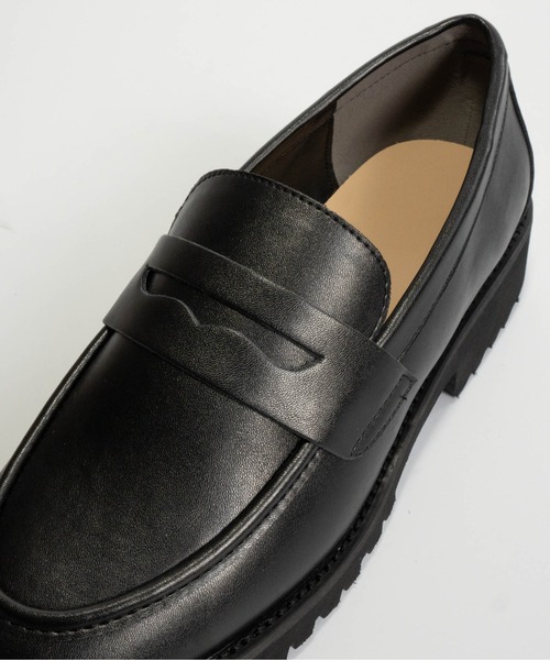 Fabby fabby（ファビィーファビィー）の「厚底ローファー（ローファー・レディース・ブラック系その他/ブラック/ベージュ/ブラウン・LARGE/MEDIUM/SMALL）」の6枚目の写真