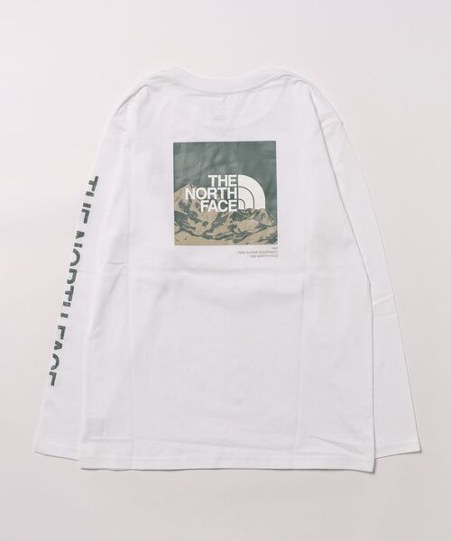 THE NORTH FACE(ザノースフェイス)の「THE NORTH FACE ザ・ノース・フェイス ロングスリーブスリーブグラフィックティー NTJ32537(Tシャツ/カットソー・キッズ・ブラック/ホワイト/ライトブルー/ダークグリーン/ブラック系その他・130cm/140cm/150cm/160cm)」の21枚目の写真