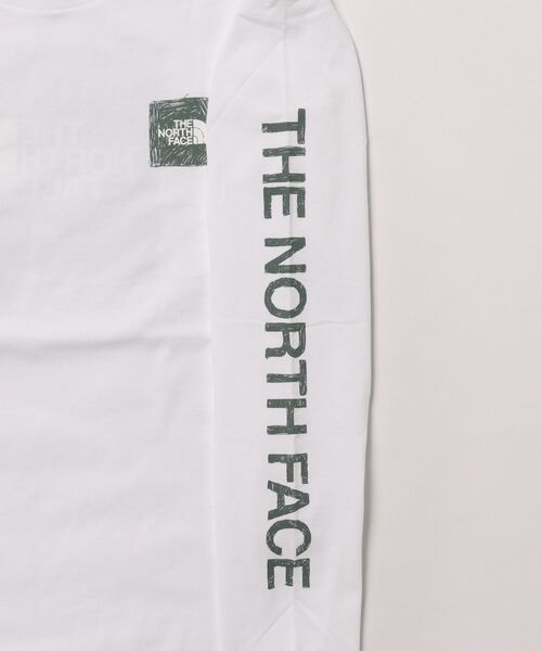 THE NORTH FACE(ザノースフェイス)の「THE NORTH FACE ザ・ノース・フェイス ロングスリーブスリーブグラフィックティー NTJ32537(Tシャツ/カットソー・キッズ・ブラック/ホワイト/ライトブルー/ダークグリーン/ブラック系その他・130cm/140cm/150cm/160cm)」の22枚目の写真