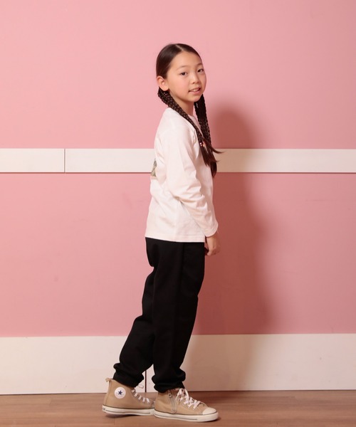 THE NORTH FACE(ザノースフェイス)の「THE NORTH FACE ザ・ノース・フェイス ロングスリーブスリーブグラフィックティー NTJ32537(Tシャツ/カットソー・キッズ・ブラック/ホワイト/ライトブルー/ダークグリーン/ブラック系その他・130cm/140cm/150cm/160cm)」の13枚目の写真