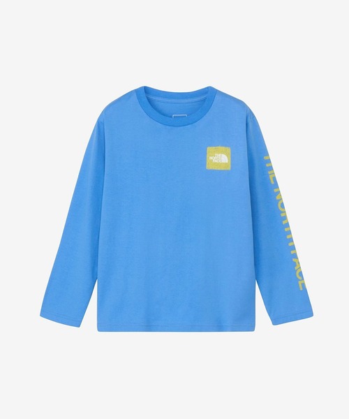THE NORTH FACE(ザノースフェイス)の「THE NORTH FACE ザ・ノース・フェイス ロングスリーブスリーブグラフィックティー NTJ32537(Tシャツ/カットソー・キッズ・ブラック/ホワイト/ライトブルー/ダークグリーン/ブラック系その他・130cm/140cm/150cm/160cm)」の8枚目の写真
