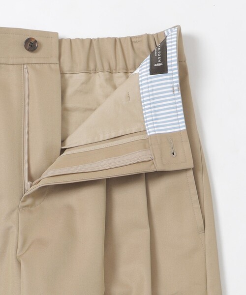 MACKINTOSH LONDON（マッキントッシュ ロンドン）の「ハイブリッドギャバジンテーパードパンツ（その他パンツ・レディース・ネイビー/ベージュ・36/38）」の10枚目の写真