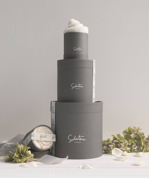 FREAK'S STORE（フリークスストア）の「Sodateru Towel/ソダテルタオル FEEL 育てるタオル バスタオル（ハンカチ/ハンドタオル・レディース・オリーブ/チャコールグレー/ライトグレー・ONE SIZE）」の12枚目の写真