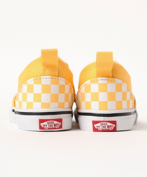 VANS（バンズ）の「VANS / クラシック スリッポン V1（約12～16cm）（スリッポン・キッズ・ブラック/イエロー・9(15㎝)/8(14㎝)/7(13㎝)/5(11.5㎝)/4(10.5㎝)）」の12枚目の写真