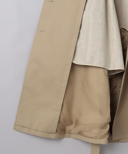 美品★ユナイテッドアローズ　トレンチコート　ギャバジン　ベージュ　サイズ38 UNITED ARROWS（ユナイテッドアローズ）の「UBCB ギャバ